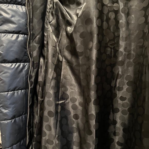 Navy blue puffer coat balloon hem XXL - Picture 7 of 13